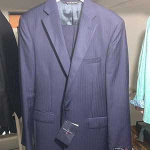 Navy Pinstripe Ermnegildo Zegna FULL SUIT